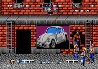 double dragon sega mega drive